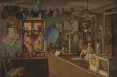 A Country Grocer by Hans Smidth