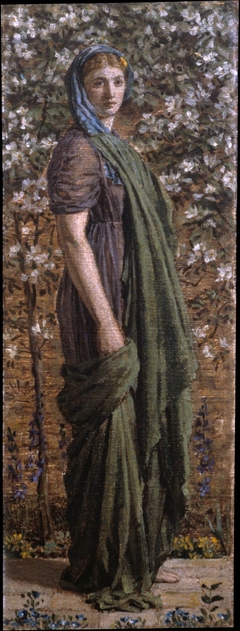 A Flower Walk by Albert Joseph Moore