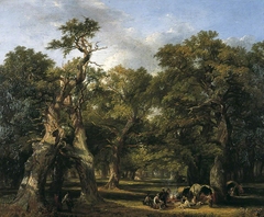 A Forest Glade, Arden, Warwickshire by Frederick Henry Henshaw