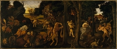 A Hunting Scene by Piero di Cosimo