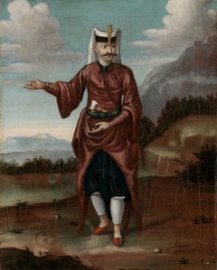 A Soldier of the Janissaries by Jean Baptiste Vanmour