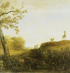 A Wild Boar in a Landscape by Paulus Potter