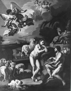 Adam and Eve in Paradise by Francesco Solimena