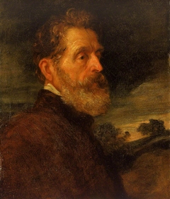 Admiral Henry John Chetwynd, 1803-68, 18th Earl of Shrewsbury by George Frederic Watts