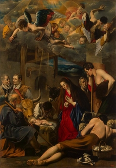 Adoration of the Shepherds by Juan Bautista Mayno