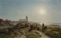 Afternoon in Katwijk aan Zee by Solomon Leonard Verveer