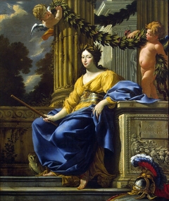 Allegorical Portrait of Anna of Austria as Minerva by Anonymous