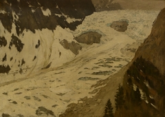 Alps. Snow by Isaac Levitan