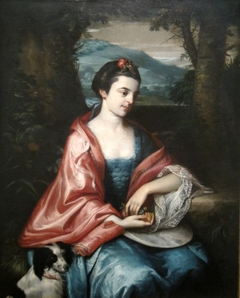 Ann Allen, Later Mrs. John Penn by Benjamin West