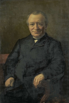 Anthonie Gerardus van der Hout (1820-92) by Jac van Looij