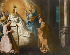 Appearance of the Virgin to Saint Peter Nolasco by Francisco de Zurbarán