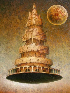 Babel Tower by Arunas Miliukas