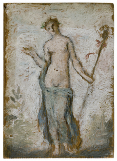 Bacchante au thyrse by Henry Cros