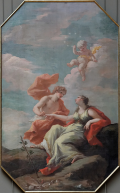 Bacchus and Ariadne by Giovanni Antonio Pellegrini