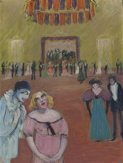 Ballszene by Marianne von Werefkin