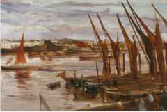 Battersea Reach by James Abbott McNeill Whistler