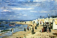 Beach of baths, Póvoa de Varzim by João Marques de Oliveira