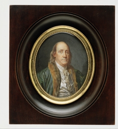 Benjamin Franklin (1706–1790), after a Painting by Greuze of 1777 by Charles Paul Jérôme de Bréa