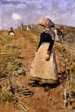 Berwickshire Field-workers by Edward Arthur Walton