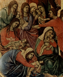 Bethlehem Mourns Children Killed by Herod by Duccio di Buoninsegna