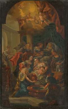 Birth of Saint John by Anonymous