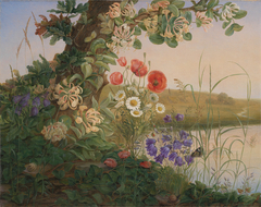 Blomsterstykke by Christine Løvmand