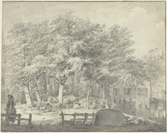 Boerderij onder geboomte: Elswoudshoek by Wybrand Hendriks