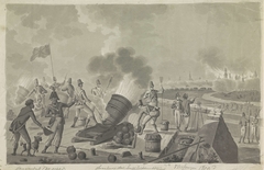 Bombardement van Vlissingen door de Britten, 1809 by Unknown Artist