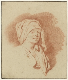 Borstbeeld van een vrouw by Cornelis Pietersz Bega