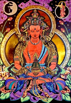 Buddha Amitabha (Amitayus upgraded) by Petros S. Papapostolou