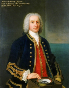 Captain Henry Osborn, 1694-1771 by Claude Arnulphy