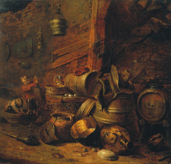 Cellar Interior by Pieter Quast