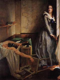 Charlotte Corday by Paul-Jacques-Aimé Baudry