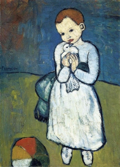 Child with a Dove (L'enfant au pigeon) by Pablo Picasso