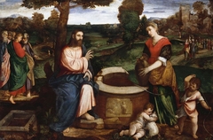 Christ and the Woman of Samaria by Anonymous