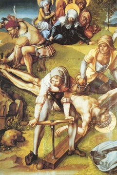 Christ Nailed at the Cross by Albrecht Dürer