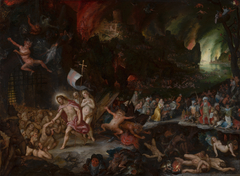 Christ's Descent into Limbo by Jan Brueghel the Elder