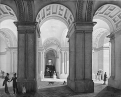 Christiansborg Slots vestibule by Ditlev Martens