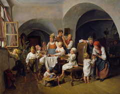 Christtagsmorgen by Ferdinand Georg Waldmüller