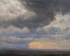 Cloud study by Johan Christian Dahl