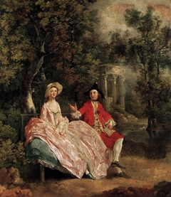 Conversation in a Park by Thomas Gainsborough