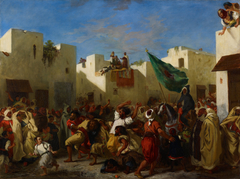 Convulsionists of Tangier by Eugène Delacroix