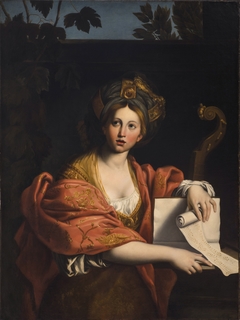 Cumaean Sibyl after Domenichino by Angelica Kauffman