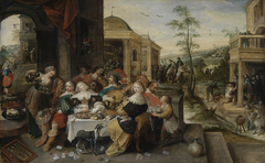 Das Gleichnis vom Verlorenen Sohn by Frans Francken I