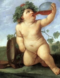 Der kleine Bacchus by Guido Reni