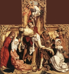 Descent from the Cross by Master of the Saint Bartholomew Altarpiece