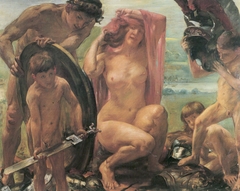 Die Waffen des Mars by Lovis Corinth