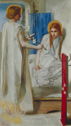 Ecce Ancilla Domini by Dante Gabriel Rossetti