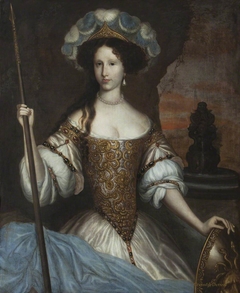 Elizabeth Washington, Lady Ferrers (c.1655-1693), as Minerva by Anonymous