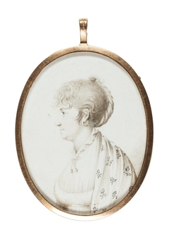 Eva Katarina Gahn f Svedenstjerna (1754-1836), Insatt i samma medaljong som 286a by Jacob Axel Gillberg